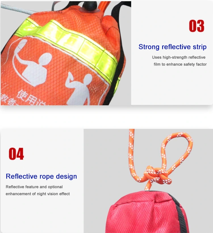 Water Rescue Rope Bag